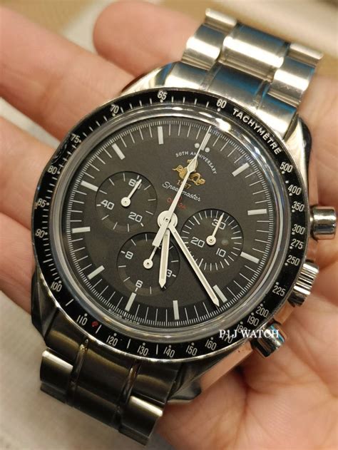 omega speedmaster moonwatch 50th anniversary men& 39|omega 50 year moon landing.